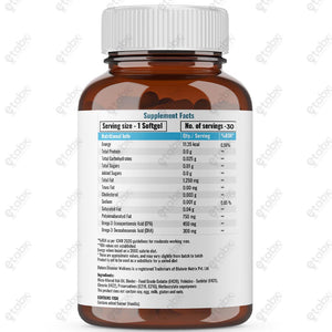 Blubein Mega Omega 3 Enteric Coated Capsules 60's