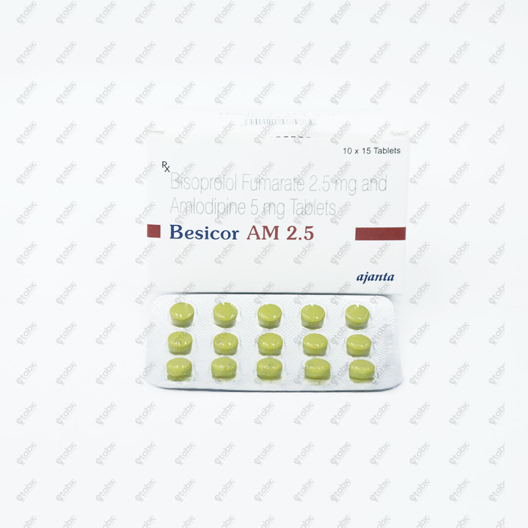 Besicor AM 5/2.5mg Tablet 15's