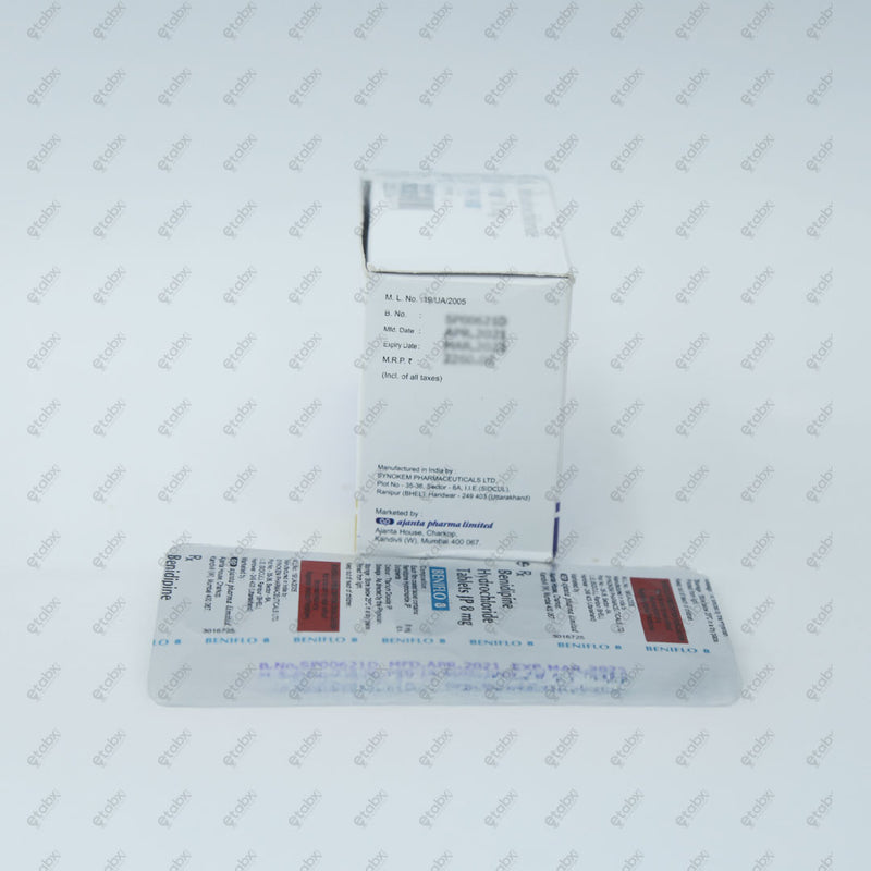 Beniflo 8mg Tablet 15's