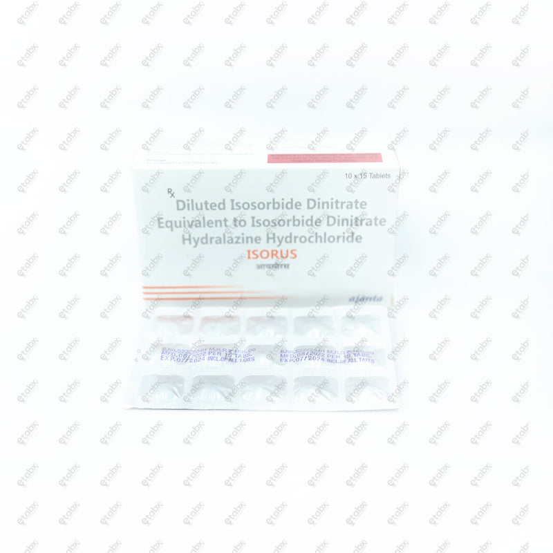 Isorus Tablets 20/37.5mg 15's