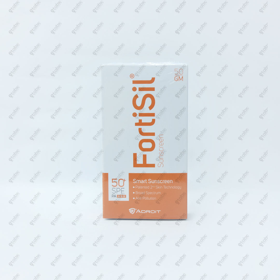 Fortisil SPF 50 Sunscreen Gel 50g High Protection