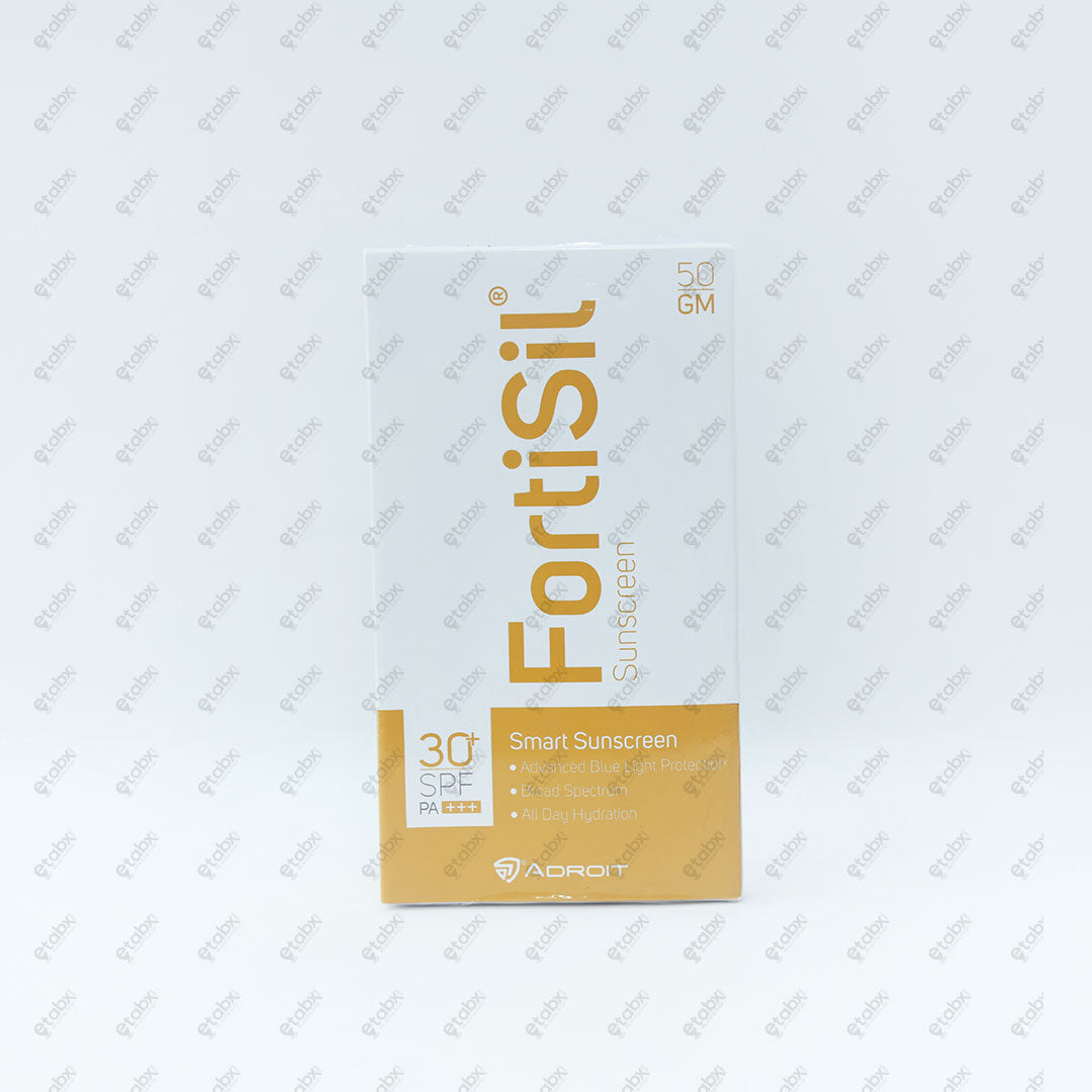 Fortisil SPF 30 Sunscreen Gel 50g Broad Spectrum Protect