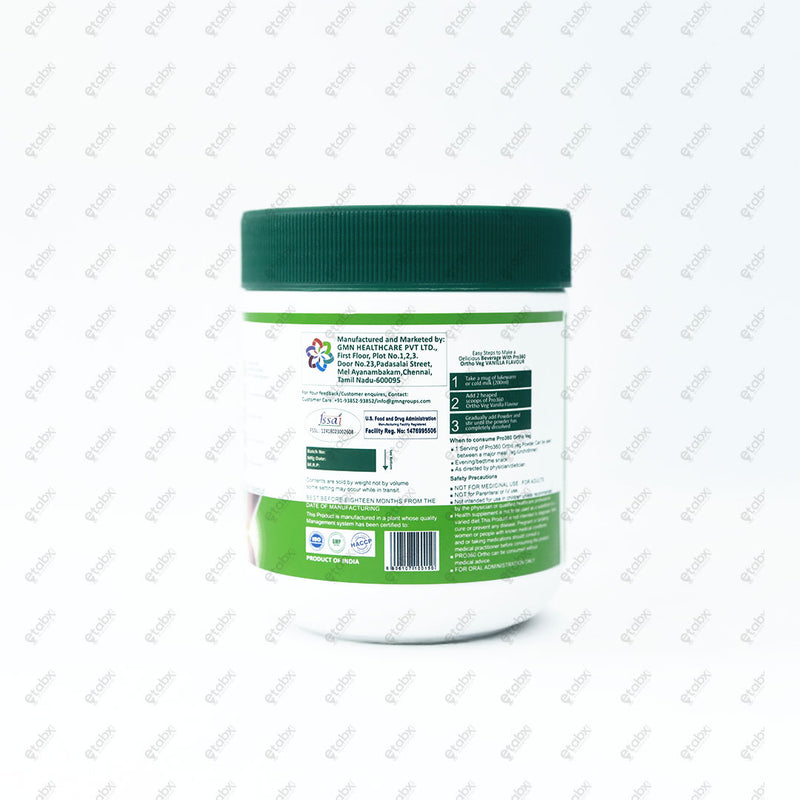 Pro360 Ortho Veg Vanilla 250gm