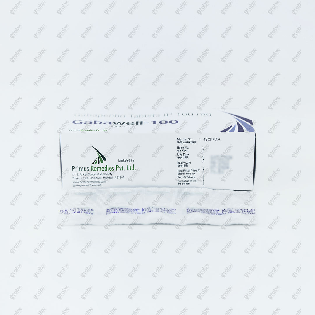 Gabawell 100 Tablet 10's