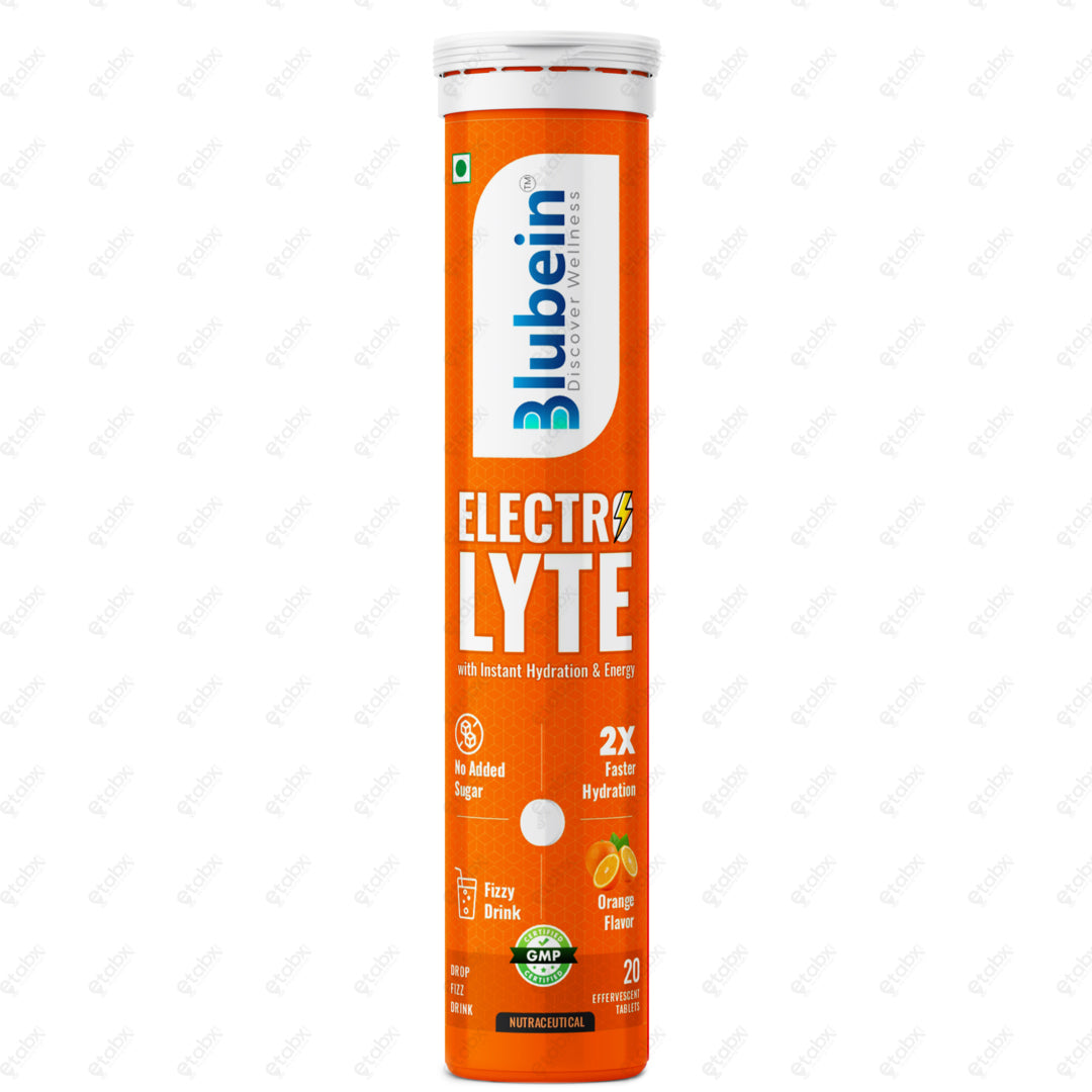 BLUBEIN Electrolyte Effervescent Tablet 20's
