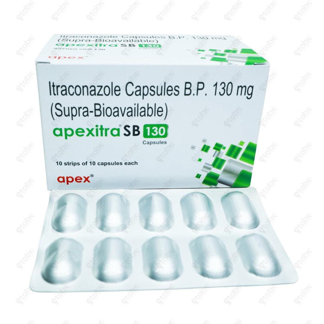 Apexitra SB Capsules 130mg 10's
