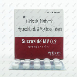 Sucrazide MV 0.2 Tablet 10's