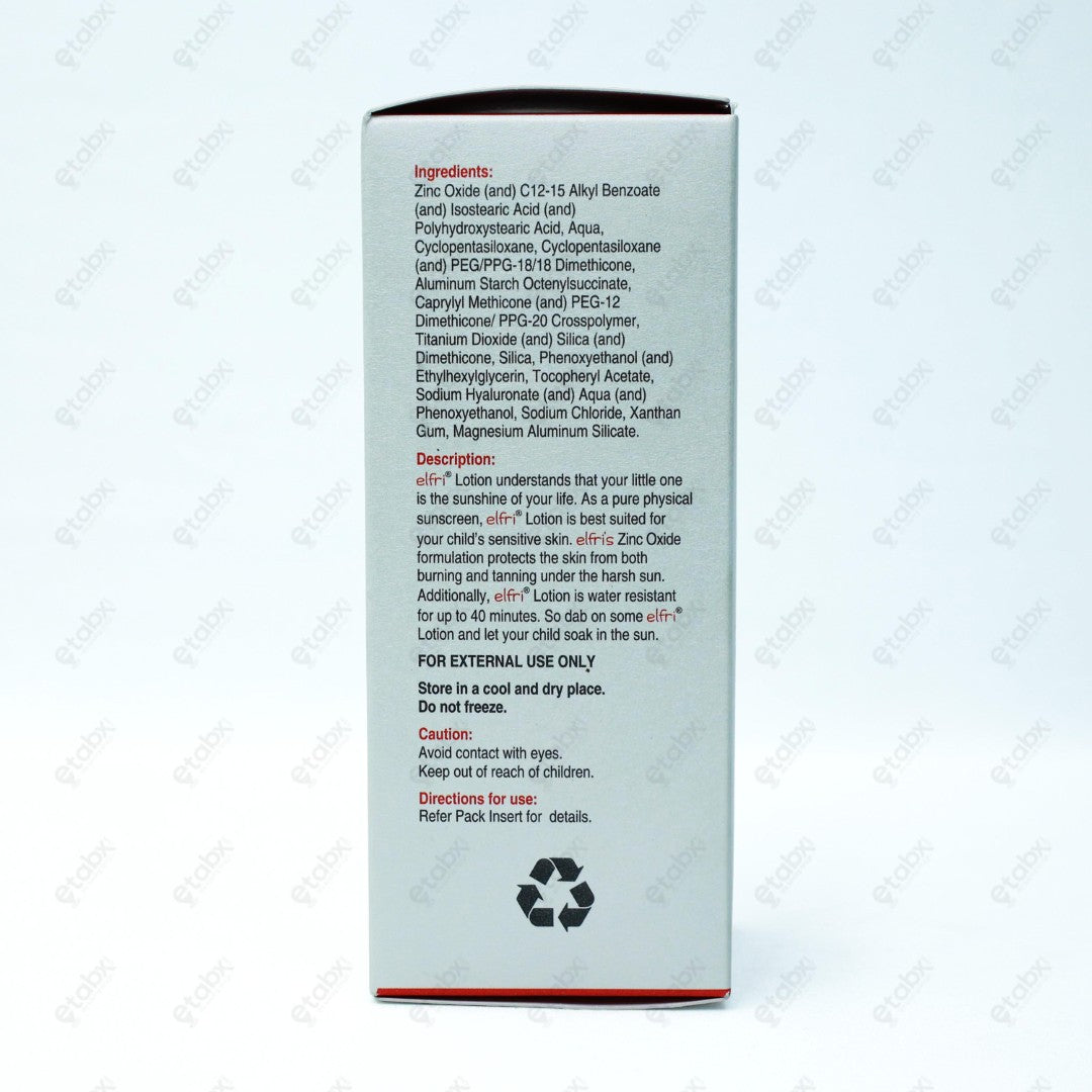 Elfri Lotion 60GM Skin Hydration & Care