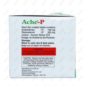 Ache P Tablet 15's
