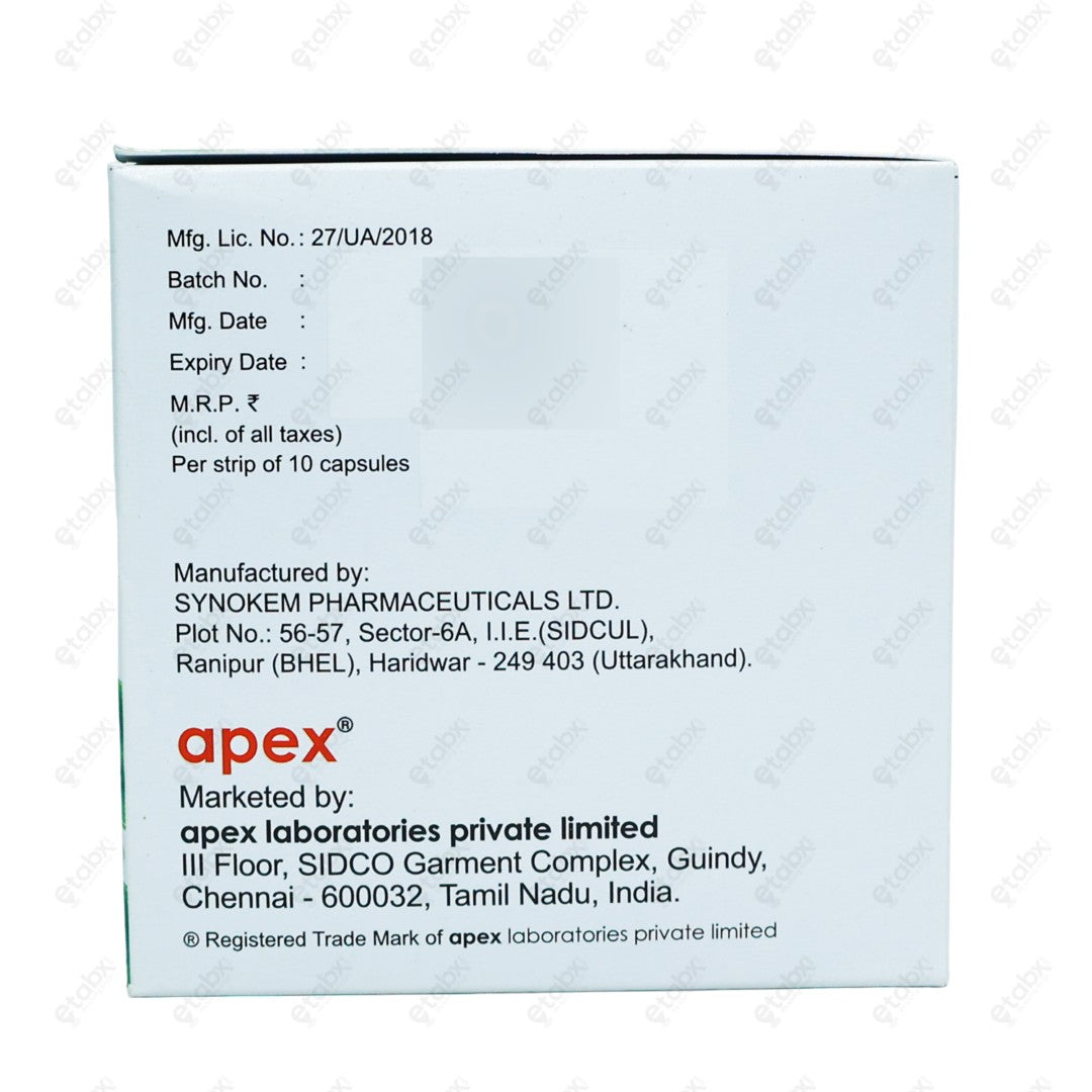 Apexitra SB Capsules 130mg 10's