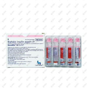 NOVOMIX 50 Penfill 5x3ml