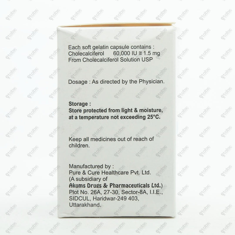 Upsurge D3 60000 IU Capsules 4's