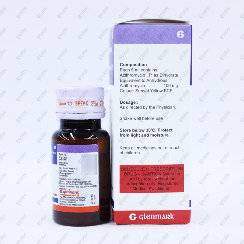 Azifine 100mg Suspension 15ml