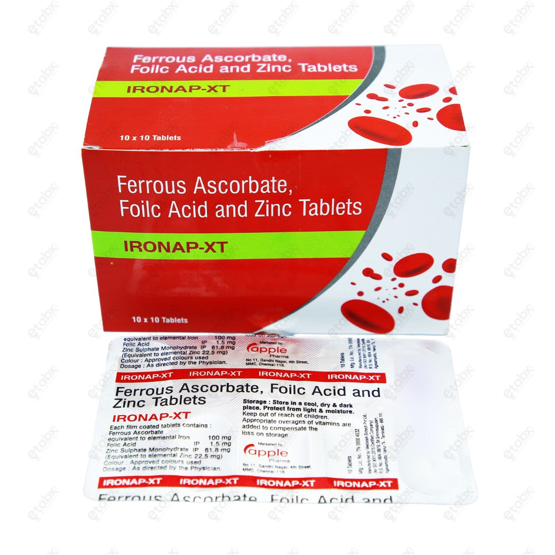 Ironap XT Tablets 10's