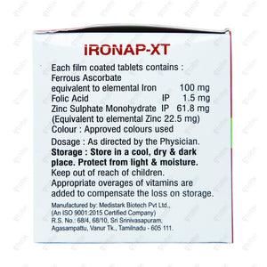 Ironap XT Tablets 10's