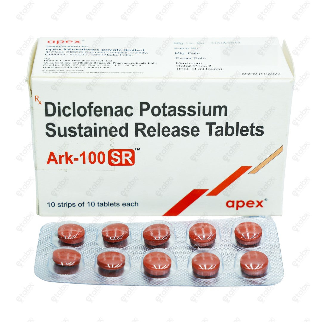 ARK SR 100mg Tablets (10's)