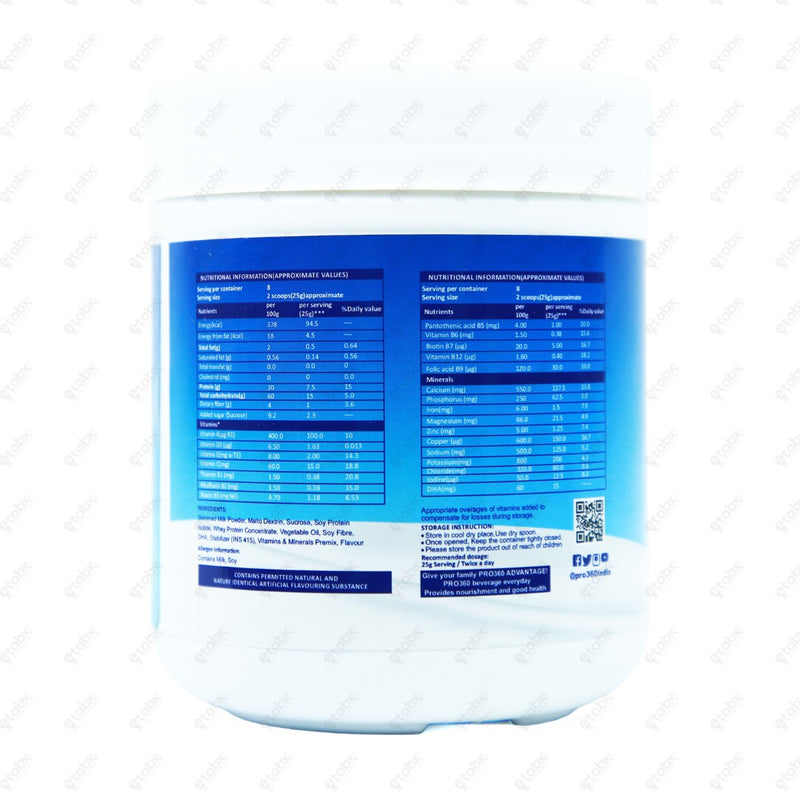 Pro360 Classic Vanilla 200gm