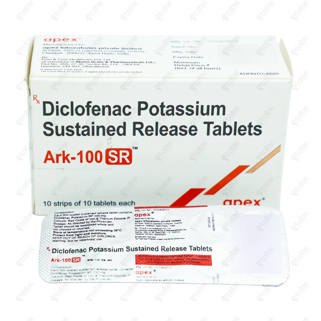 ARK SR 100mg Tablets (10's)