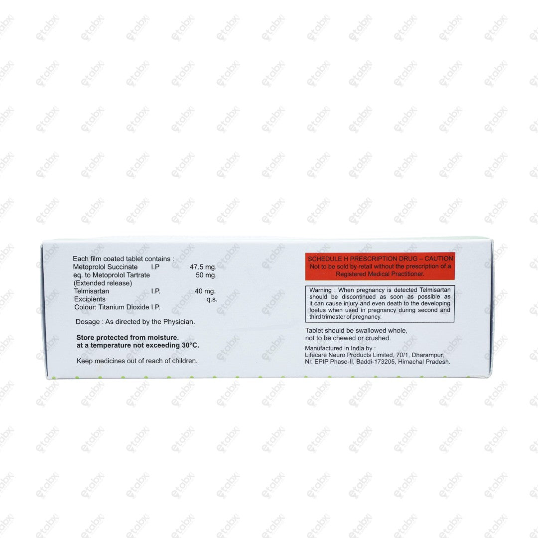 Telsaan Beta 50 Tablet 10's