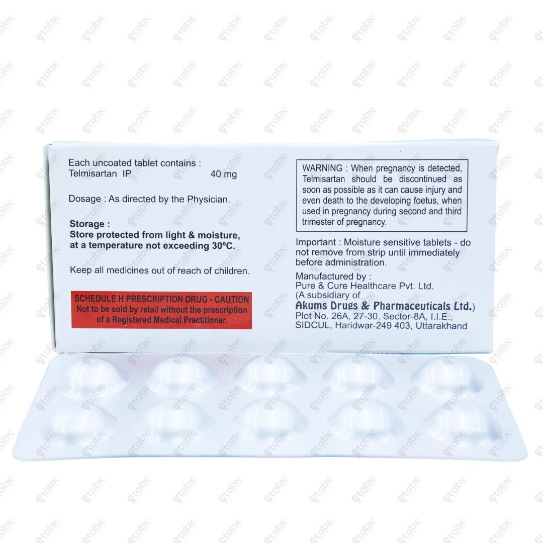 Telo 40mg Tablet 10's