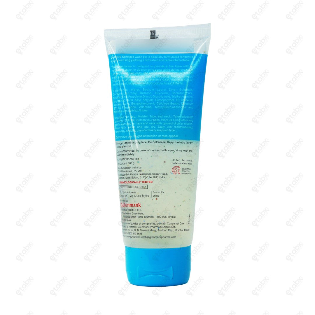D Acne Soft Face Wash 100gm