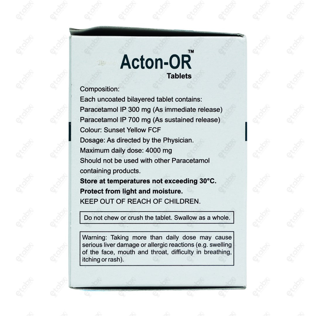 Acton OR Tablet 10's