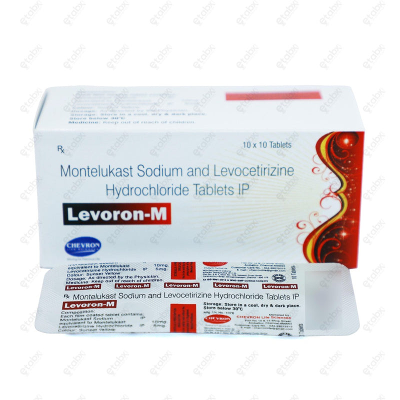 Levoron M Tablets 10's