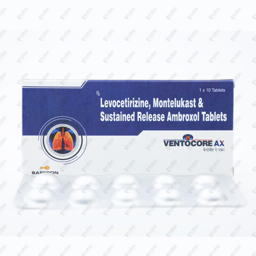 Ventocore AX Tablet 10's