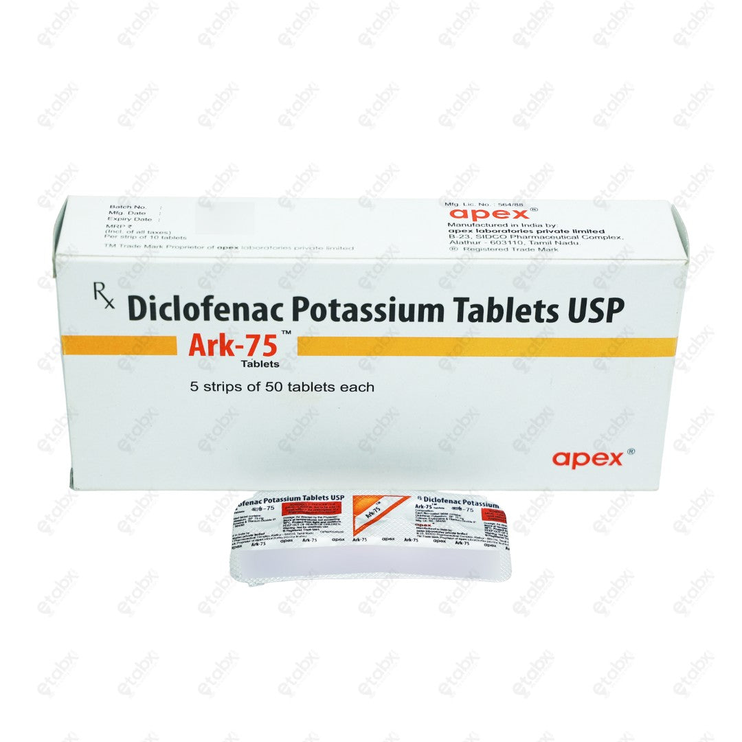 Ark 75 Tablets 10's