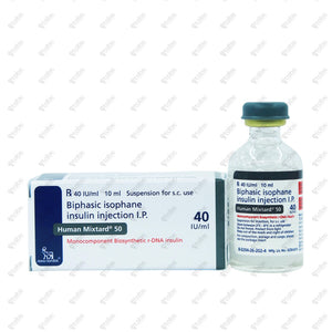 Human Mixtard 50/40 IU 10ml