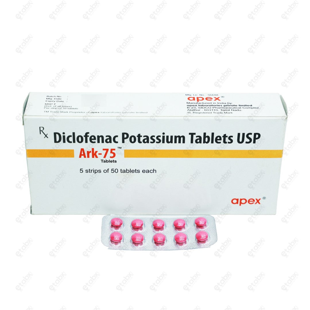 Ark 75 Tablets 10's
