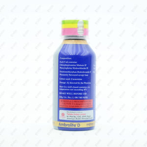 Ambrolite D Syrup 100ml