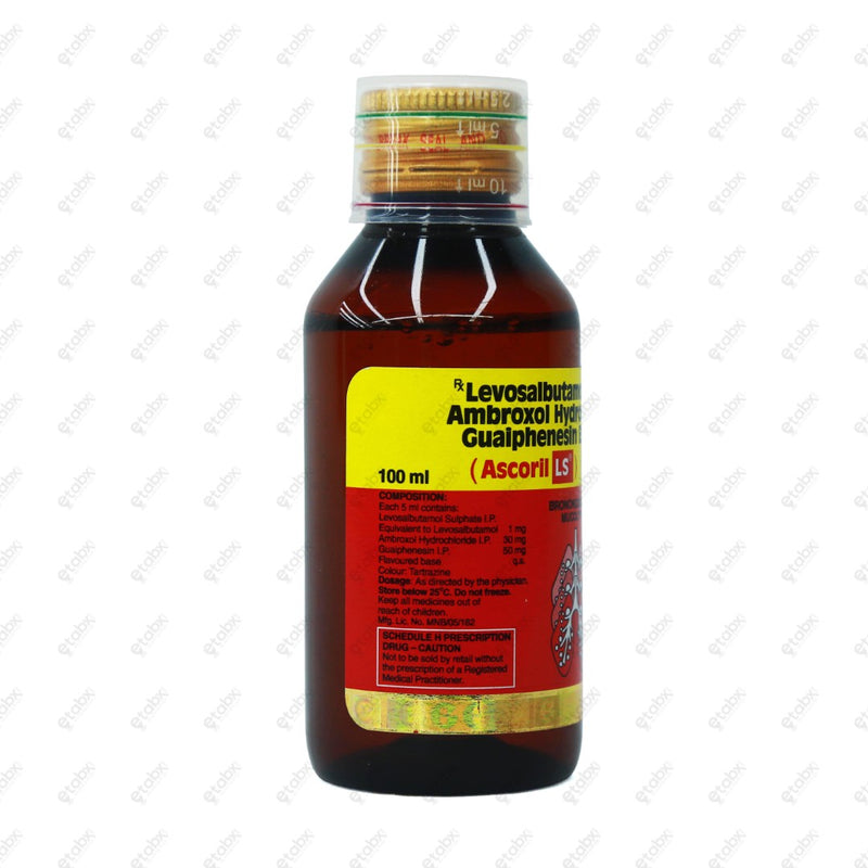 Ascoril LS Syrup 100ml
