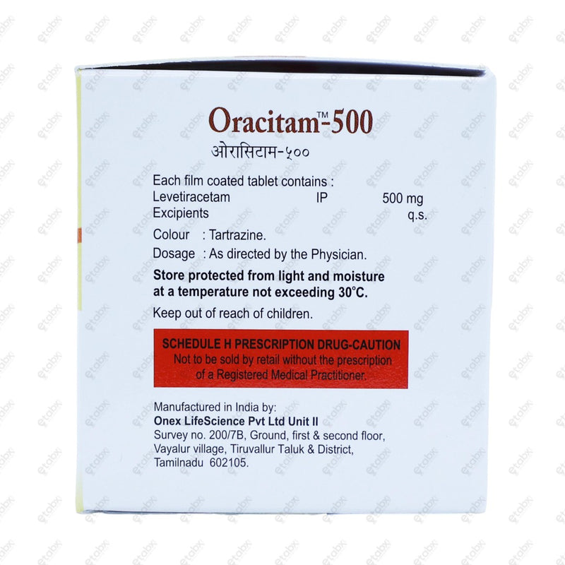 Oracitam 500MG Tablet 10's