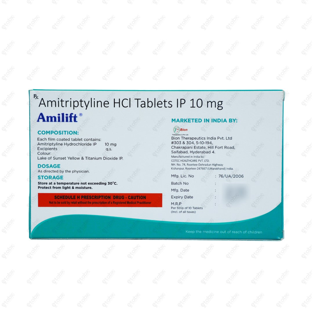 AMILIFT 10MG Tablet 10's