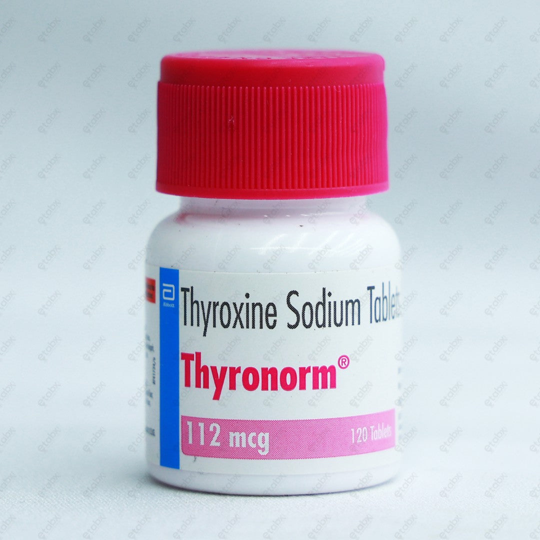 Thyronorm 112mcg Tablet 120's