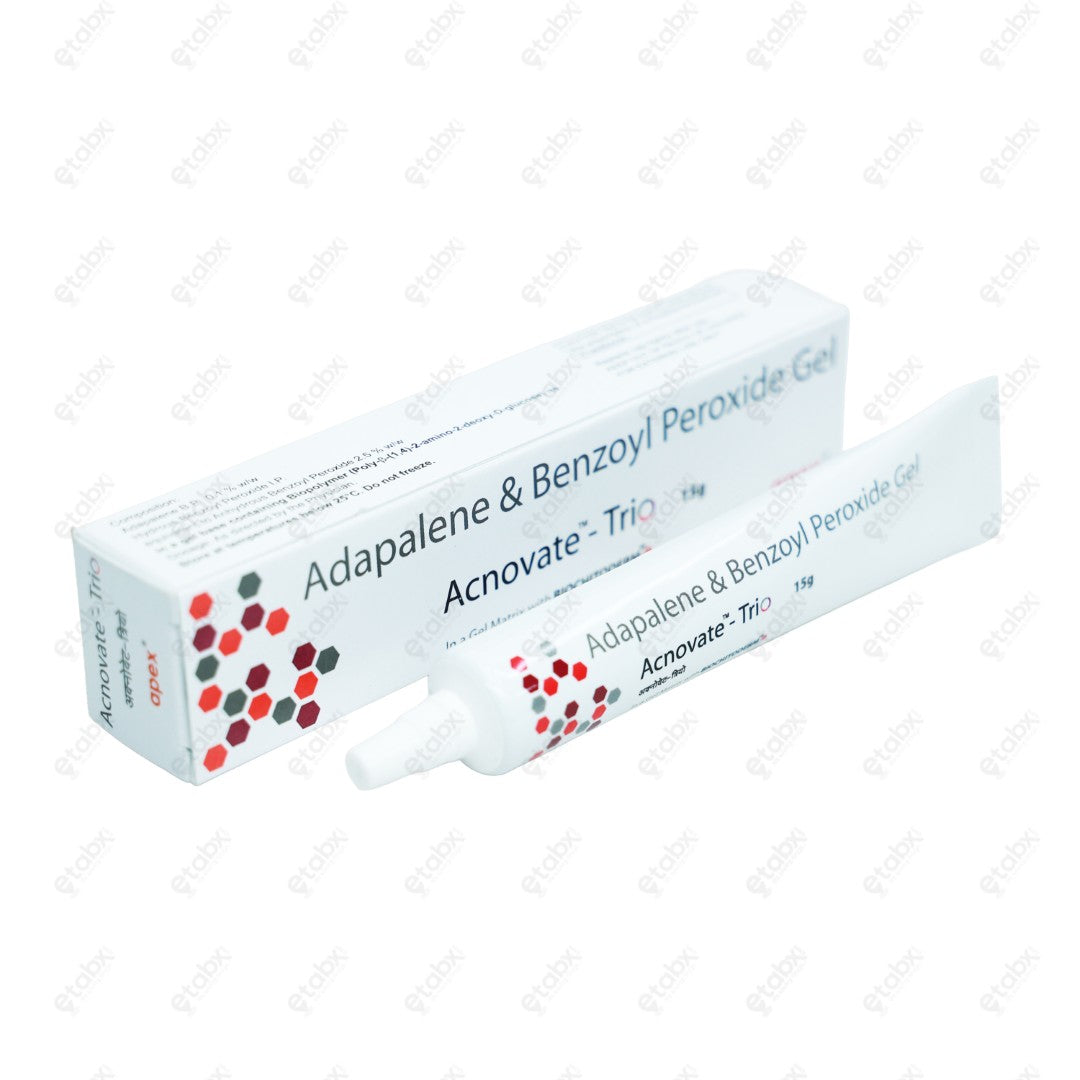 Acnovate Trio Gel 15gm
