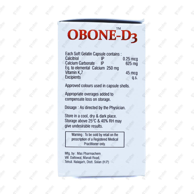Obone D3 Tablet 10's