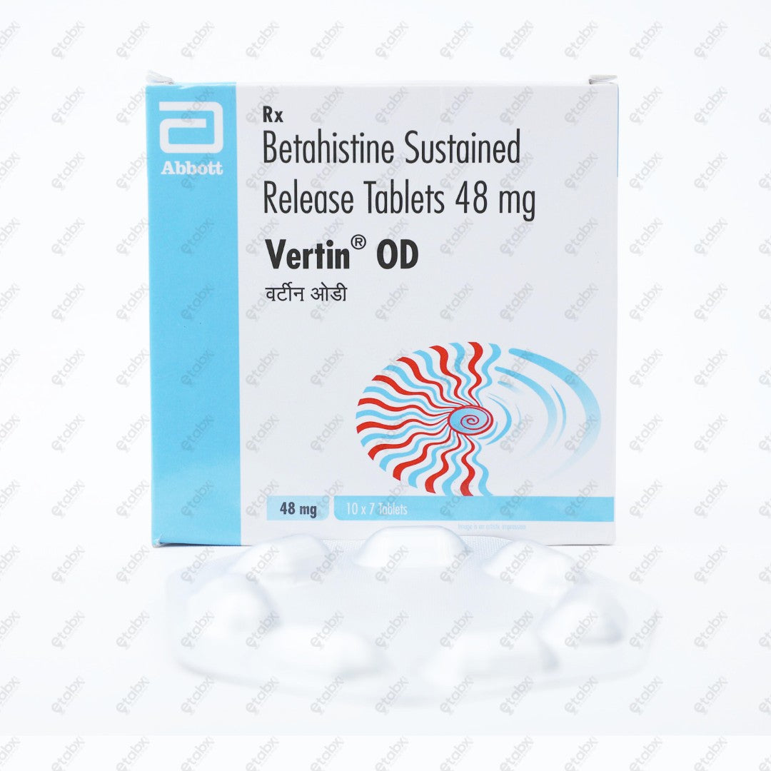 Vertin OD 48 Tablet 7's