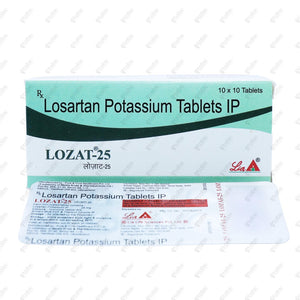 Lozat 25mg Tablet 10's