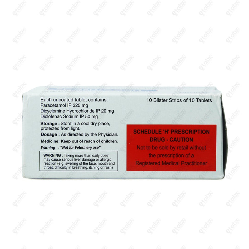 Spasmodart Tablet 10's