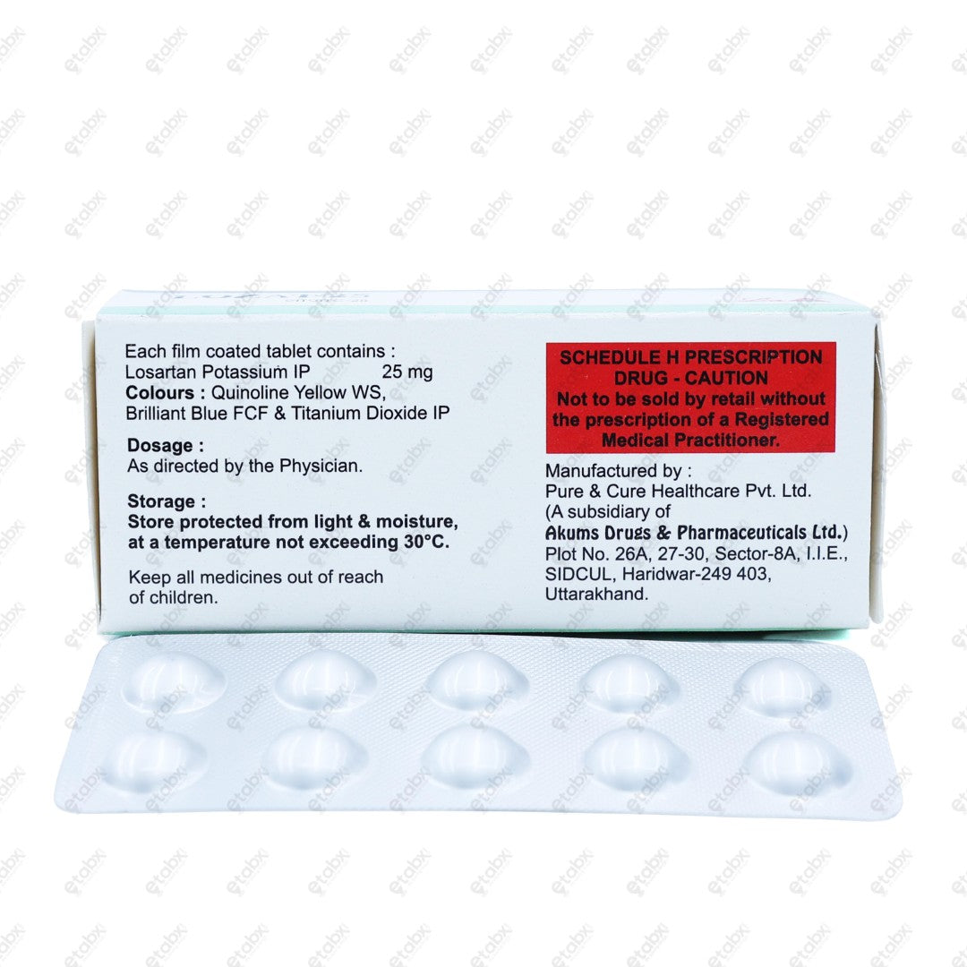Lozat 25mg Tablet 10's