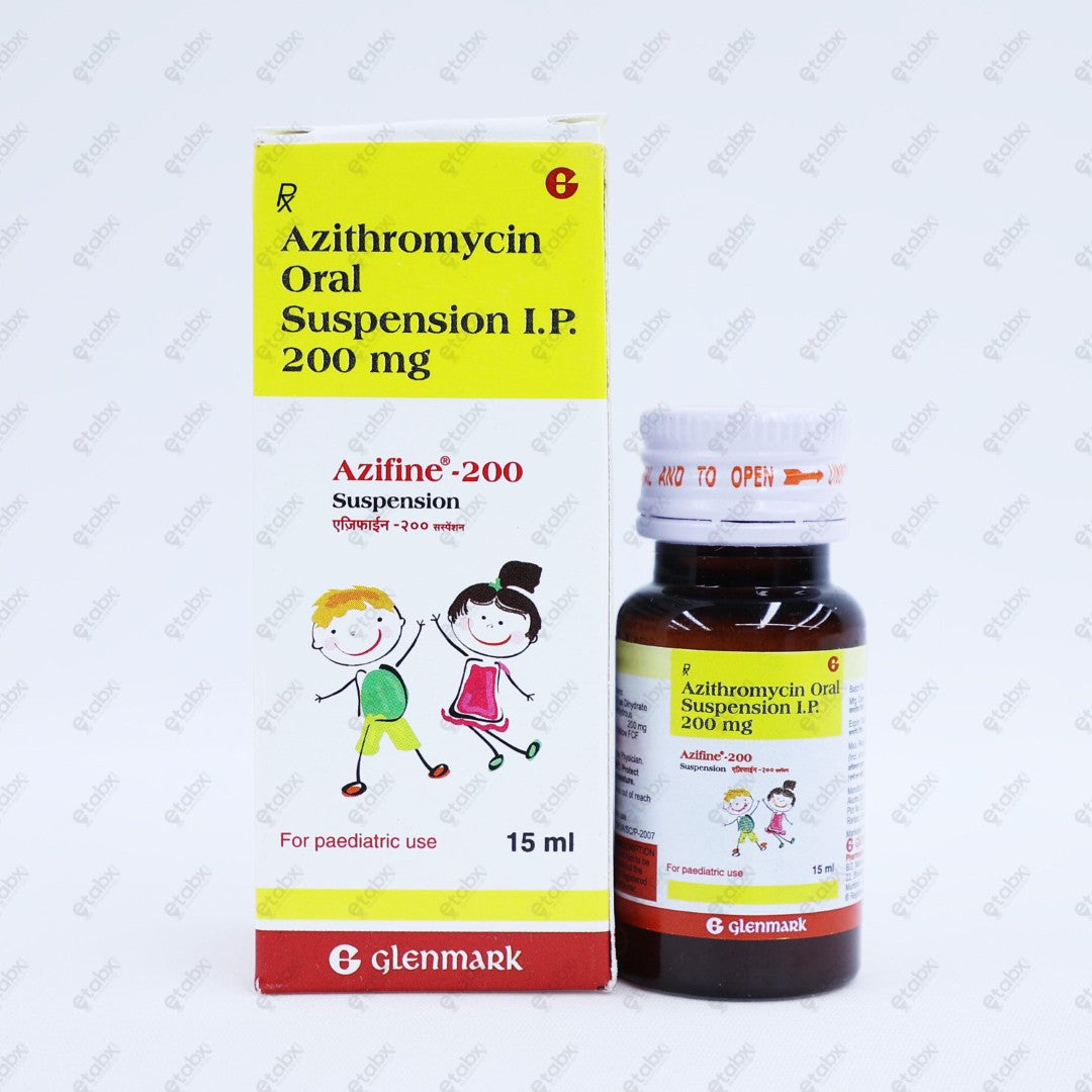 Azifine Suspension 200mg 15ml