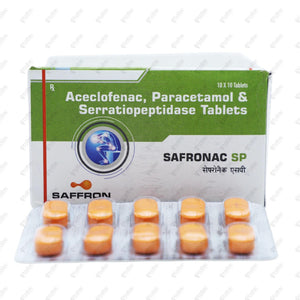 SAFRONAC SP Tablets 10's