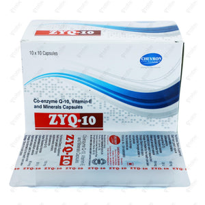 ZYQ 10mg Capsules 10's