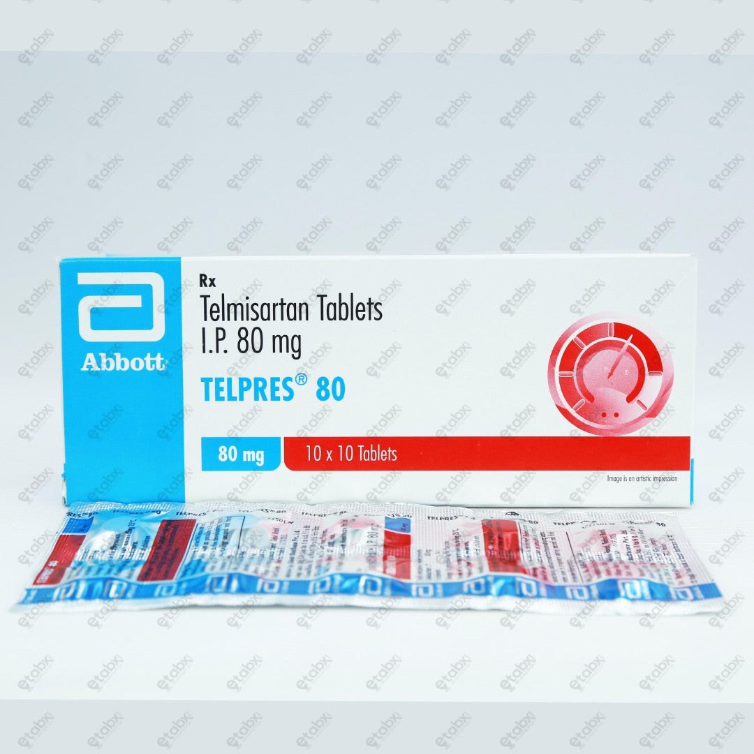 Telpres 80mg Tablet 10's
