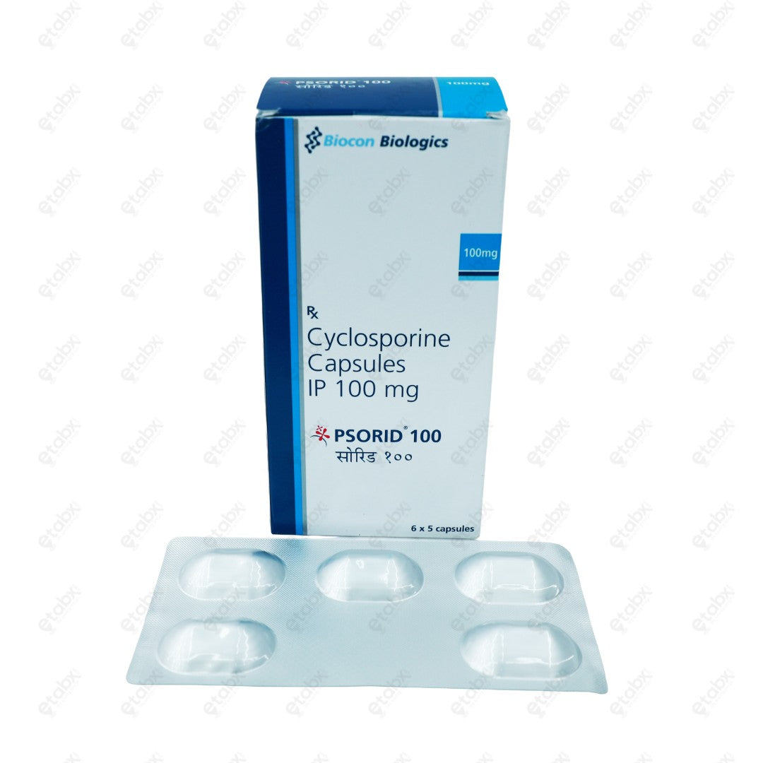 Psorid 100 Capsule 10's