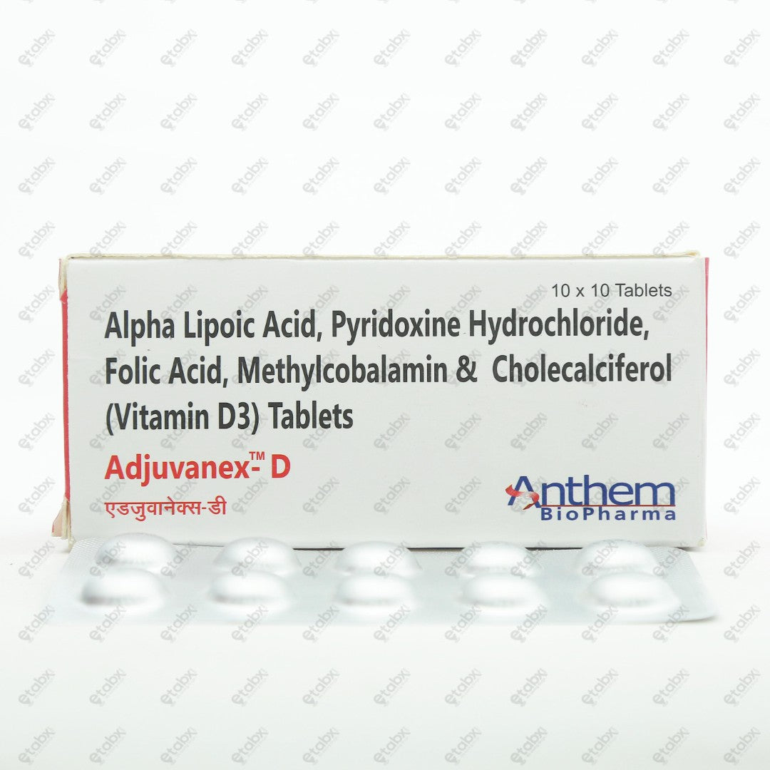 ADJUVANEX D Tablet 10's