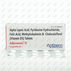 ADJUVANEX D Tablet 10's