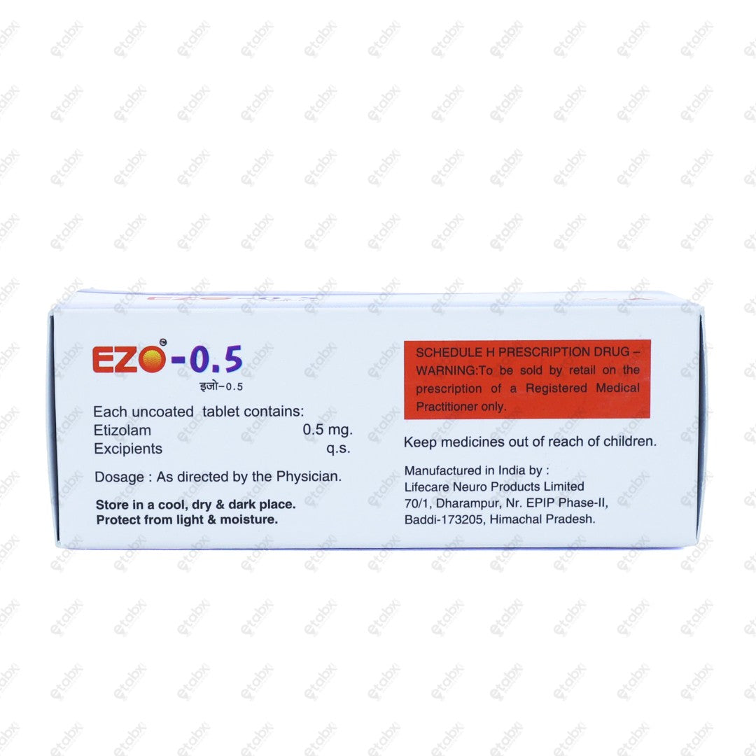 EZO 0.5 Tablet 10's